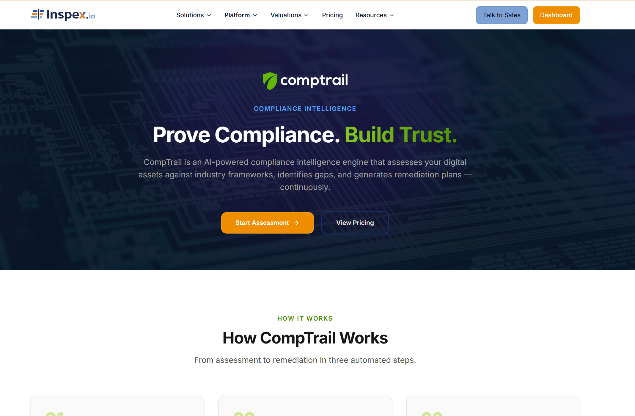 Inspex CompTrail compliance layer