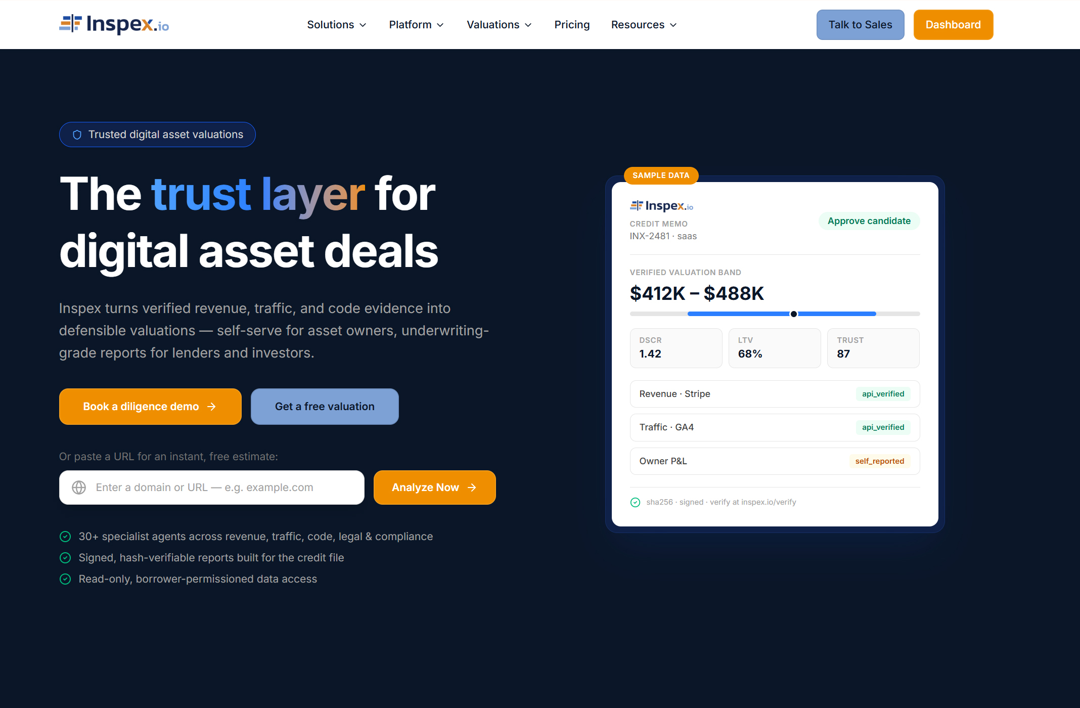 Inspex desktop screenshot